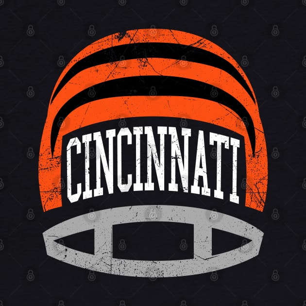 Cincinnati Retro Helmet - Black by KFig21
